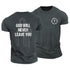 Men's GOD WILL NEVER LEAVE YOU Cotton T-Shirt
